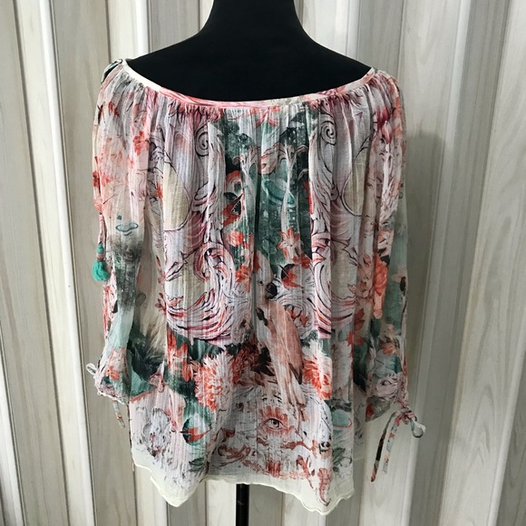 ROBERTO CAVALLI SILK BLOUSE - Picture 5 of 5